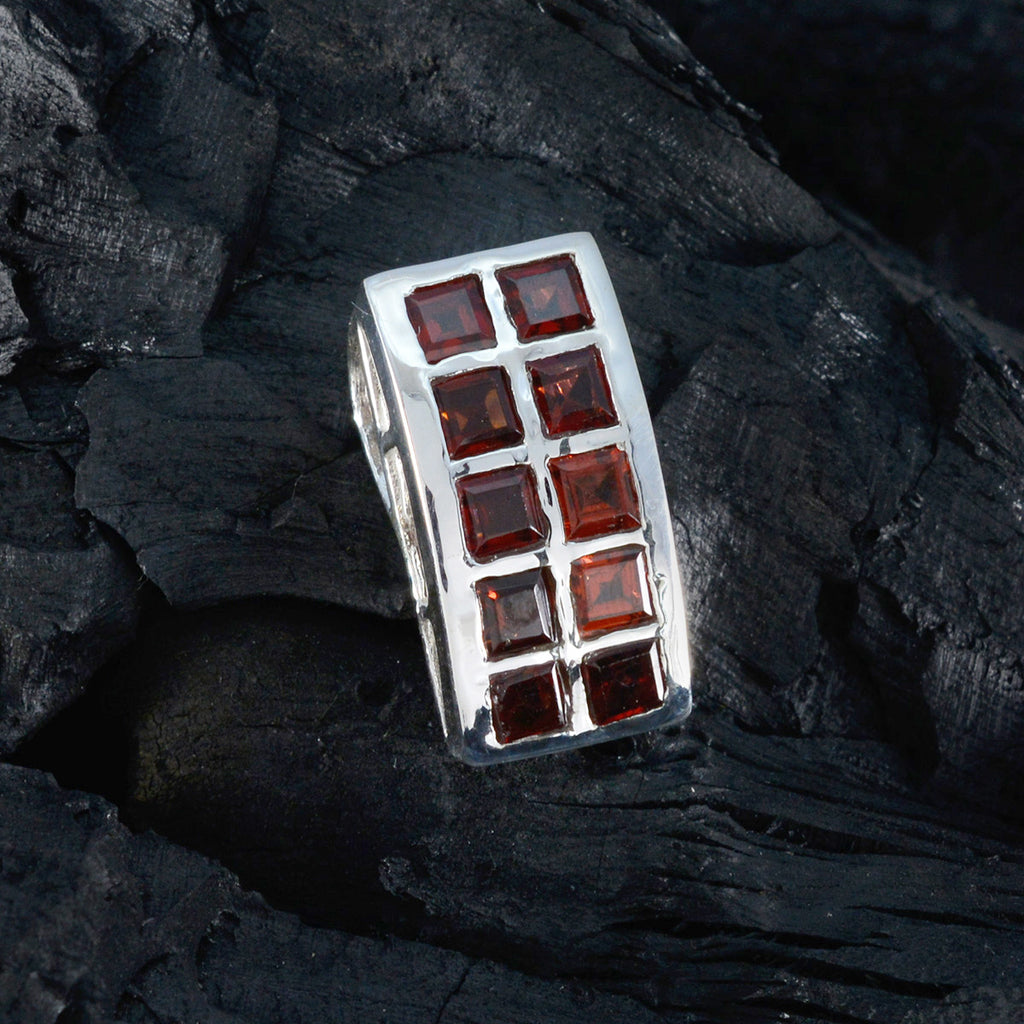 Garnet Tiny Moroccan Silver multiple Natalia Heart Red Pendant Jewelry