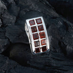 Garnet Tiny Moroccan Silver multiple Natalia Heart Red Pendant Jewelry