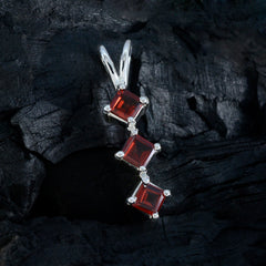Garnet Whisper-thin Moroccan 925 Silver Trilogy Renata wedding Red Pendant Jewelry