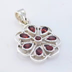 Garnet Featherlight Moroccan Silver multiple Josephine Fairytale Red Pendant Jewelry
