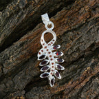 Garnet Tiny African Silver multiple Marie Romantic Red Pendant Jewelry