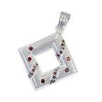 Garnet Featherlight African Silver multiple Yasmin Love Red Pendant Jewelry