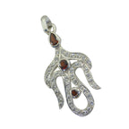 Garnet Classic Australian 92.5 Silver multiple Victoria Fairytale Red Pendant Jewellery