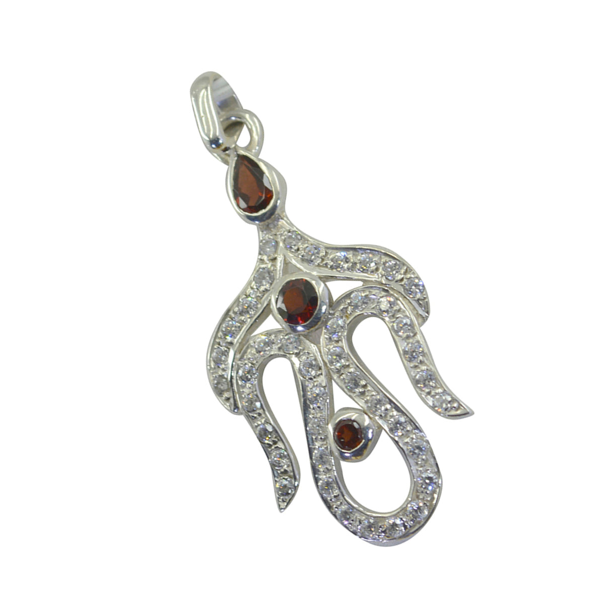 Garnet Classic Australian 92.5 Silver multiple Victoria Fairytale Red Pendant Jewellery