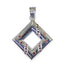Garnet Tiny Middle Eastern 925 Silver multiple Red Pendant