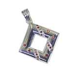 Garnet Tiny Middle Eastern 925 Silver multiple Chloe propsel Red Pendant Jewelry