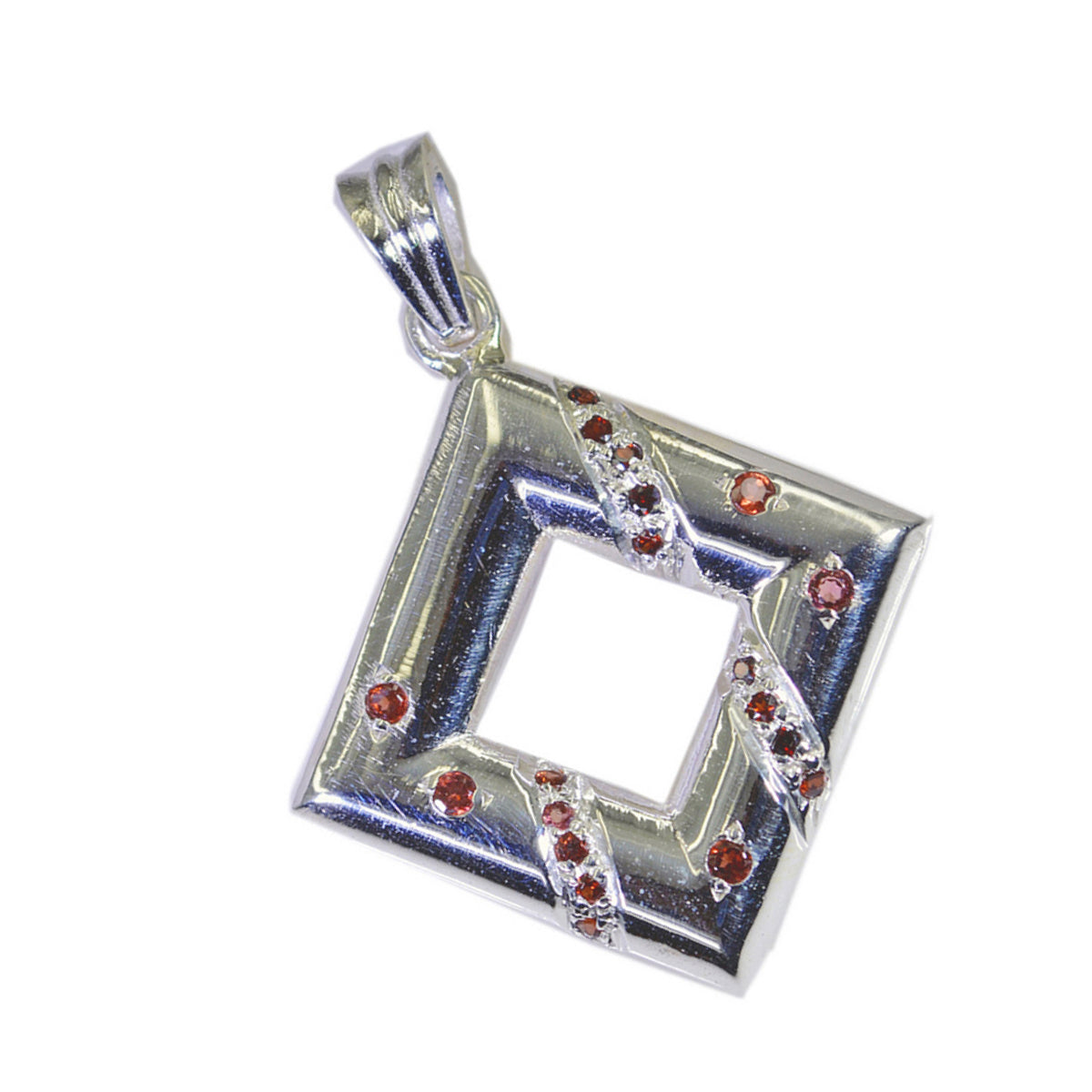 Garnet Tiny Middle Eastern 925 Silver multiple Chloe propsel Red Pendant Jewelry