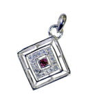 Garnet Tiny Australian 92.5 Silver multiple Claire valentine Red Pendant Jewellery