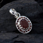 Garnet Whisper-thin Middle Eastern 925 Silver multiple Lili Trendy Red Pendant Jewelry