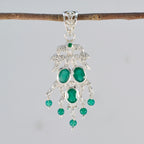 Green Onyx Featherlight Middle Eastern Sterling Silver multiple Zoey Armor Green Pendant Jewellery