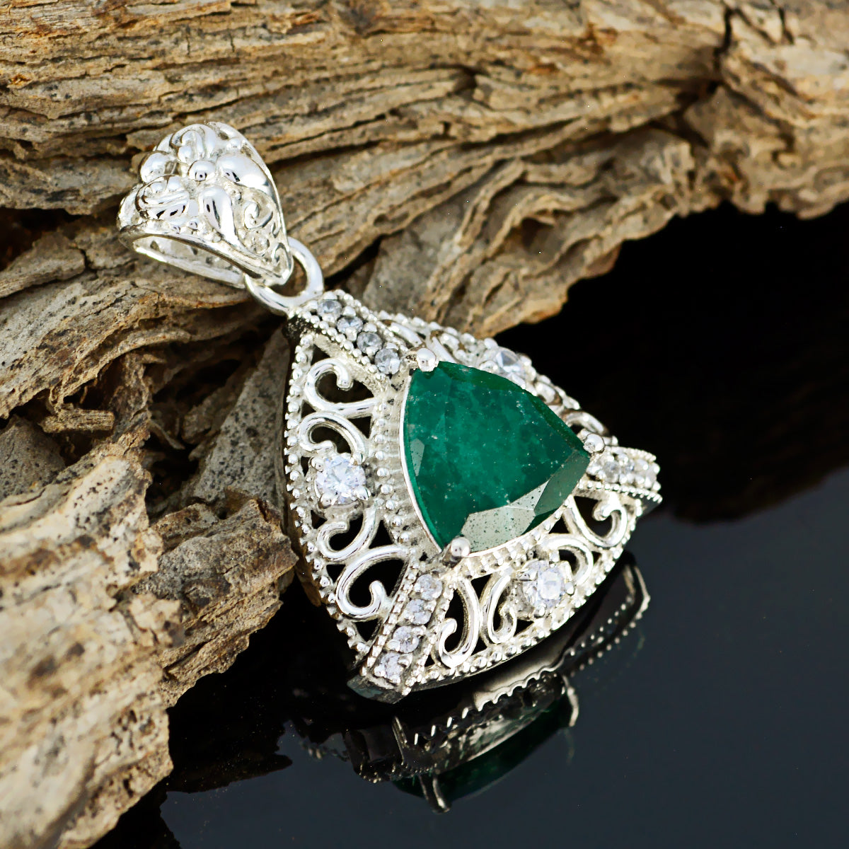 Iolite Eye-catching Australian 925 Silver multiple Carla Rope-Wire Blue Pendant Jewelry