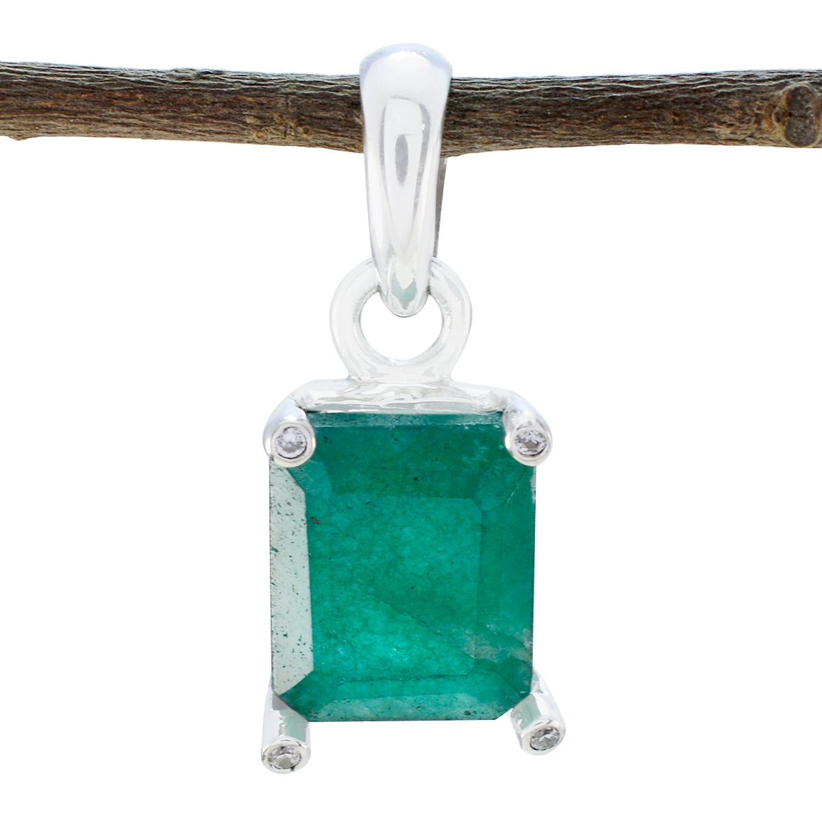 Iolite Delicate Australian Silver multiple Blue Pendant