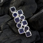 Iolite Classic Mexican Sterling Silver deka Genesis valentine Blue Pendant Jewellery