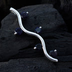 Iolite Tiny American Sterling Silver Penta Kennedy Heart Blue Pendant Jewellery