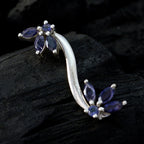 Iolite Dainty Turkish 92.5 Silver multiple Ana Fairytale Blue Pendant Jewellery