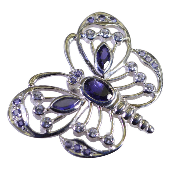 Iolite Whisper-thin Middle Eastern 925 Silver multiple Joaquina Engagement Blue Pendant Jewelry
