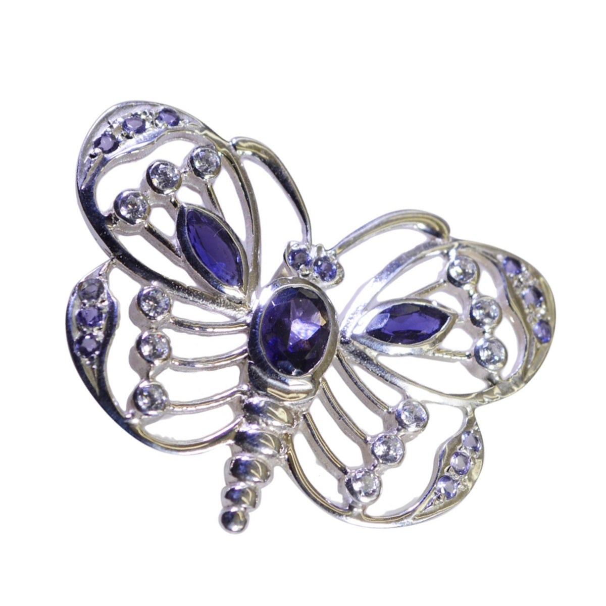 Iolite Whisper-thin Middle Eastern 925 Silver multiple Joaquina Engagement Blue Pendant Jewelry