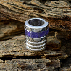 Indischer blauer Saphir, federleicht, ägyptisches Silber, mehrere Carla Signet Blue Anhänger, Schmuck