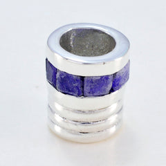 Indischer blauer Saphir, federleicht, ägyptisches Silber, mehrere Carla Signet Blue Anhänger, Schmuck