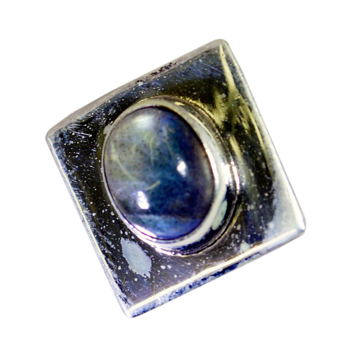 Labradorite Dainty German 925 Silver Solitaire Amanda Eternity Gray Pendant Jewelry