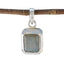 Labradorite Dainty Spanish 92.5 Silver Solitaire Grey Pendant