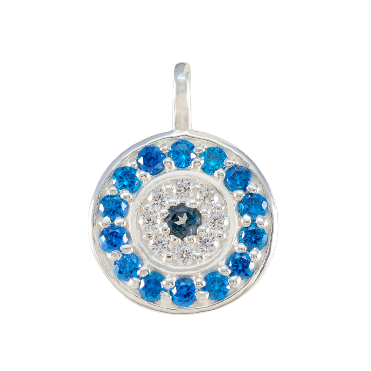 Labradorite Dainty Turkish Sterling Silver multiple Grey Pendant Immagine principale del prodotto