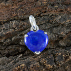 Lapis Lazuli Delicate Italian Silver Solitaire Gabriela Graceful Blue Pendant Jewelry