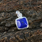 Lapis Lazuli Dainty Italian 92.5 Silver Solitaire Bella Trendy Blue Pendant Jewellery