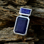 Lapis Lazuli Whisper-thin Moroccan 92.5 Silver Toi et Moi Agustina Cocktail Blue Pendant Jewellery