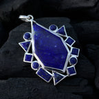 Lapis Lazuli Statement Latin American 92.5 Silver multiple Cecilia Luxurious Blue Pendant Jewellery