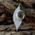 Lemon Quartz Dainty Italian Sterling Silver Solitaire Laura Trendy Yellow Pendant Jewellery