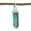 Malachite Tiny Turkish 925 Silver Solitaire Green Pendant