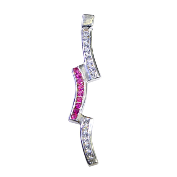 Multi Stone Featherlight Turkish 92.5 Silver multiple multicolor Pendant
