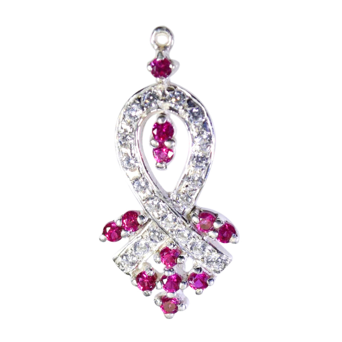 Multi Stone Whisper-thin Moroccan 92.5 Silver multiple multicolor Pendant メイン画像