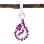 Cubic zirconia Minimalist Australian 92.5 Silver multiple White Pendant