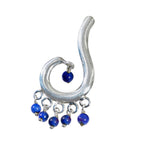 Multi Stone Featherlight Egyptian Silver multiple Giulia Graceful multicolor Pendant Jewelry