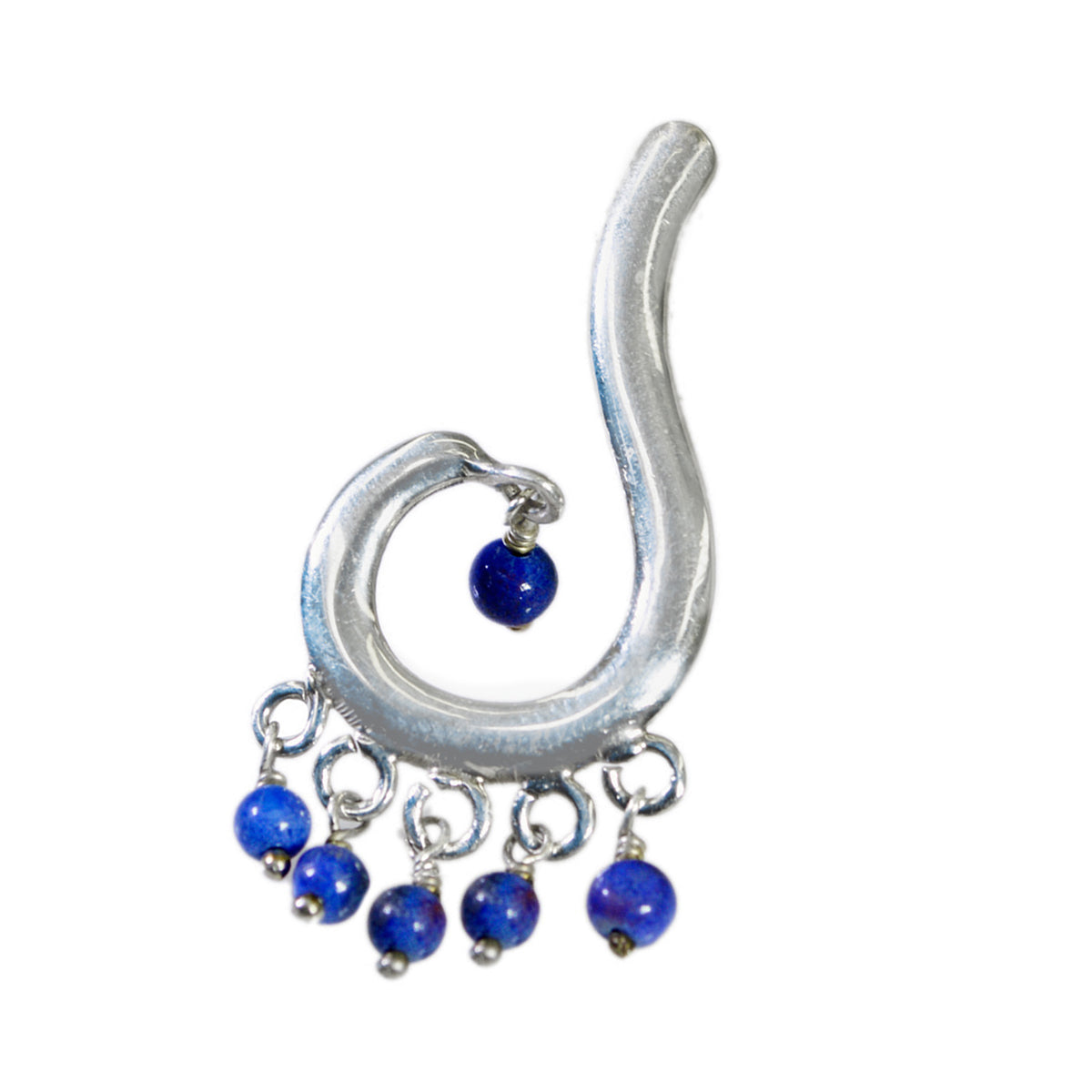 Multi Stone Featherlight Egyptian Silver multiple Giulia Graceful multicolor Pendant Jewelry