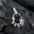 Multi Stone Dainty Latin American 92.5 Silver Hexa Harper wedding multicolor Pendant Jewellery