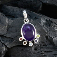 Multi Stone Delicate Mexican 92.5 Silver Hexa Freya Fairytale multicolor Pendant Jewellery