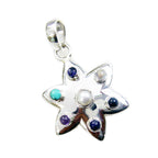 Multi Stone Essential Egyptian 925 Silver Hepta Sarah valentine multicolor Pendant Jewelry