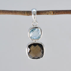 マルチストーン ウィスパーシン アメリカンシルバー Toi et Moi Sarah エタニティ マルチカラー ペンダント ジュエリー