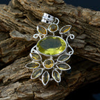 Multi Stone Statement Turkish Silver multiple Ines Glamorous multicolor Pendant Jewelry