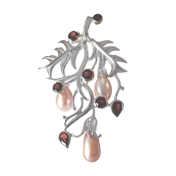 Multi Stone Statement Turkish 92.5 Silver multiple multicolor Pendant