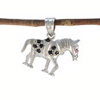 Multi Stone Whisper-thin African Sterling Silver multiple Rosa valentine multicolor Pendant Jewellery