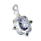 Multi Stone Tiny Middle Eastern 925 Silver multiple Giulia Eternity multicolor Pendant Jewelry