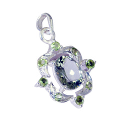 Multi-Stein Winziger 925 Silber Giulia Eternity Multicolor Anhänger Schmuck