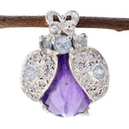 Multi Stone Featherlight Australian Silver multiple Penelope Contemporary multicolor Pendant Jewelry