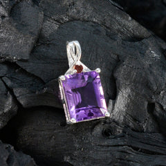 マルチストーンの繊細な中東産925シルバーのマルチアナトレンディなマルチカラーペンダントジュエリー