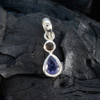 Multi Stone Minimalist Japanese 92.5 Silver Toi et Moi Yukii Trendy multicolor Pendant Jewellery