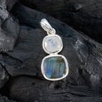 Multi Stone Whisper-thin Latin American 925 Silver Toi et Moi Scarlett Modern multicolor Pendant Jewelry